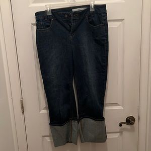 DKNY Jeans Size 14 Denim Women’s Capris